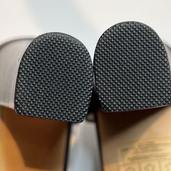 Liviana Conti Burgundy Leather Platform Heel Shoes Size 38 - Picture 9 of 16